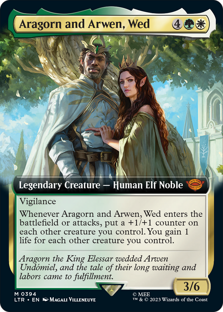 Aragorn and Arwen, Wed (Extended Art) [The Lord of the Rings: Tales of Middle-Earth] | Enigma On Main