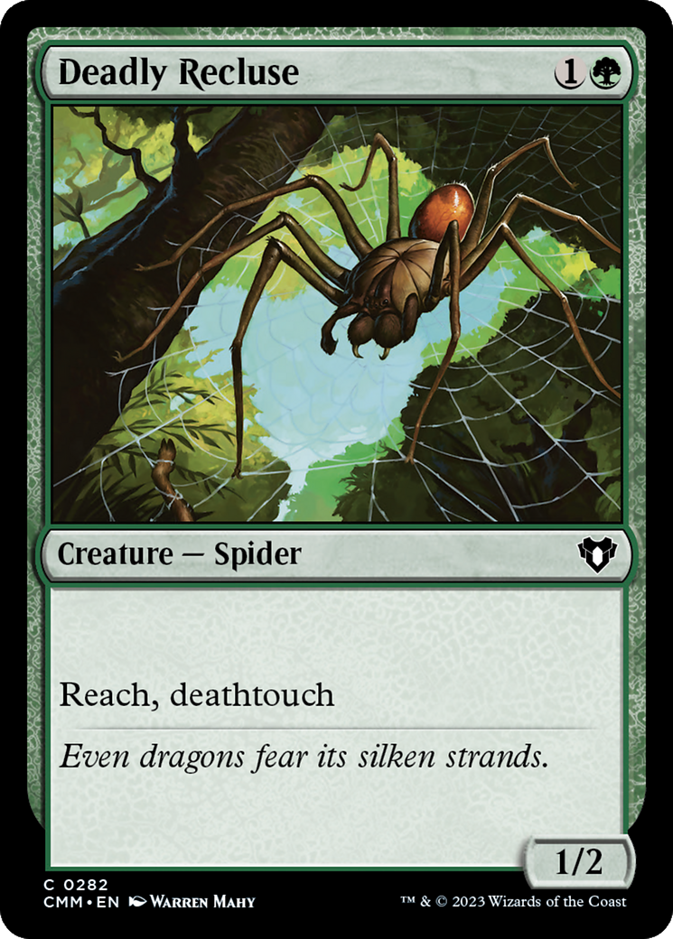 Deadly Recluse [Commander Masters] | Enigma On Main