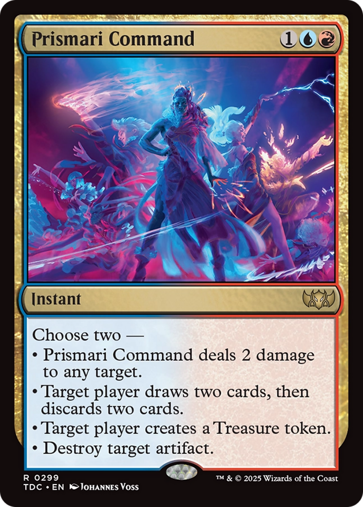 Prismari Command [Tarkir: Dragonstorm Commander] | Enigma On Main