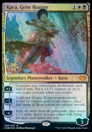 Kaya, Geist Hunter [Innistrad: Crimson Vow Prerelease Promos] | Enigma On Main