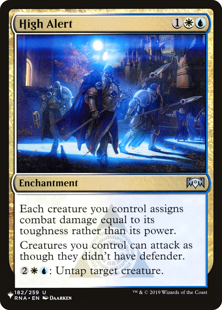 High Alert [The List] | Enigma On Main
