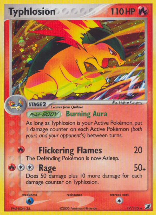 Typhlosion (17/115) [EX: Unseen Forces] | Enigma On Main