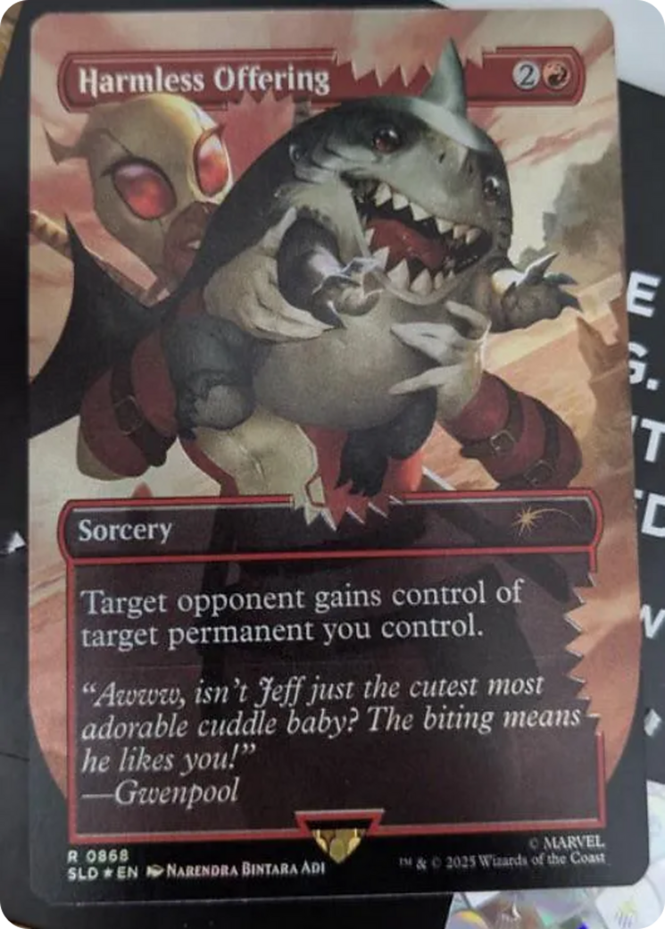 Harmless Offering (Rainbow Foil) [Secret Lair Drop Series] | Enigma On Main