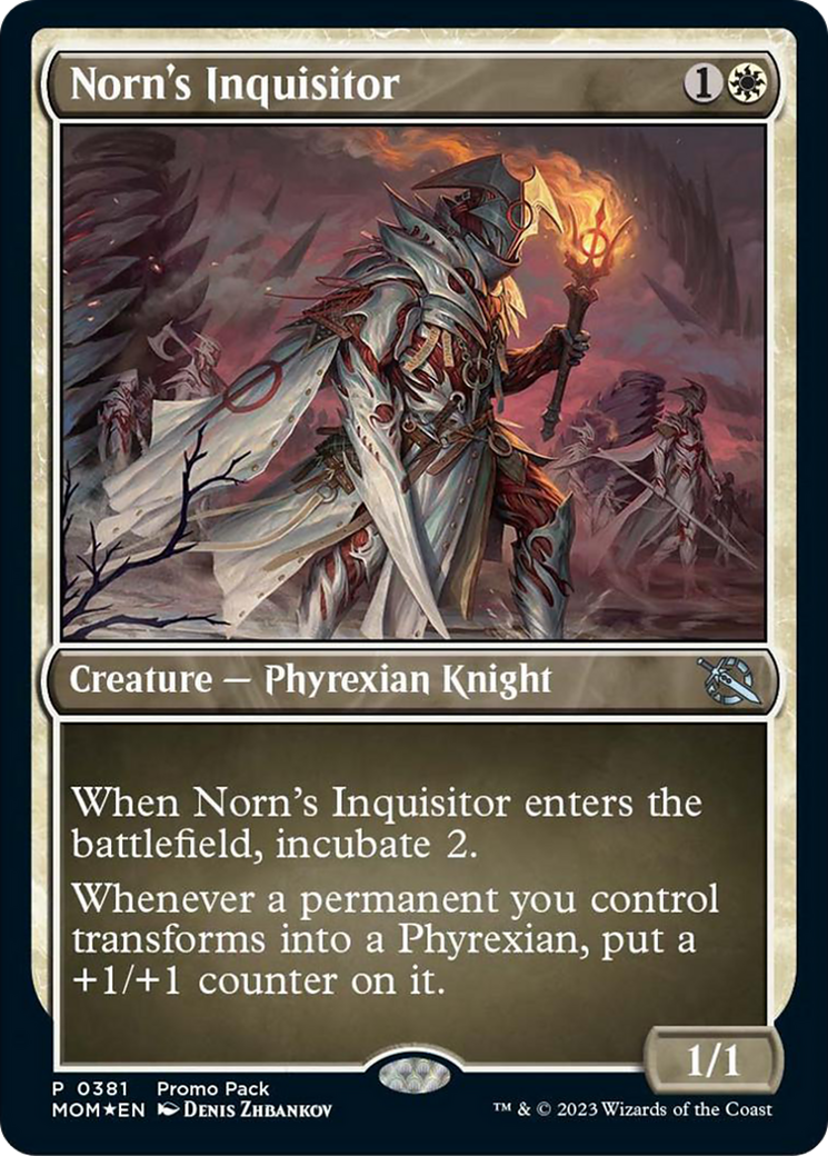 Norn's Inquisitor (Promo Pack) [March of the Machine Promos] | Enigma On Main