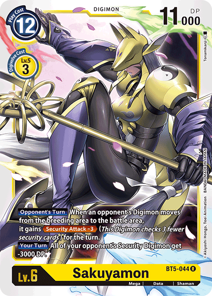 Sakuyamon [BT5-044] [Battle of Omni] | Enigma On Main