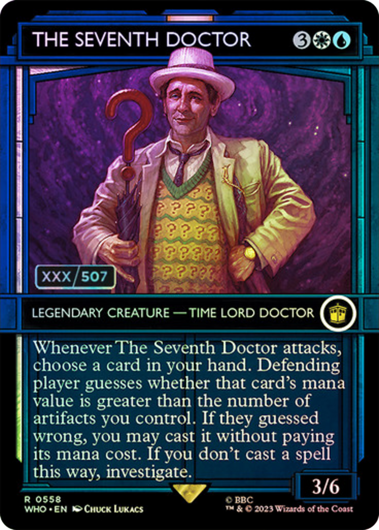 The Seventh Doctor (Serial Numbered) [Doctor Who] | Enigma On Main