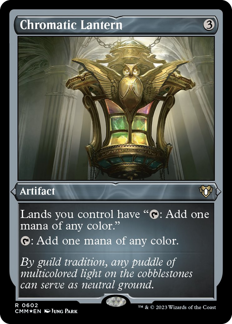 Chromatic Lantern (Foil Etched) [Commander Masters] | Enigma On Main