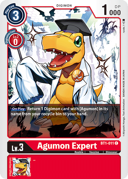 Agumon Expert [BT1-011] [Release Special Booster Ver.1.0] | Enigma On Main
