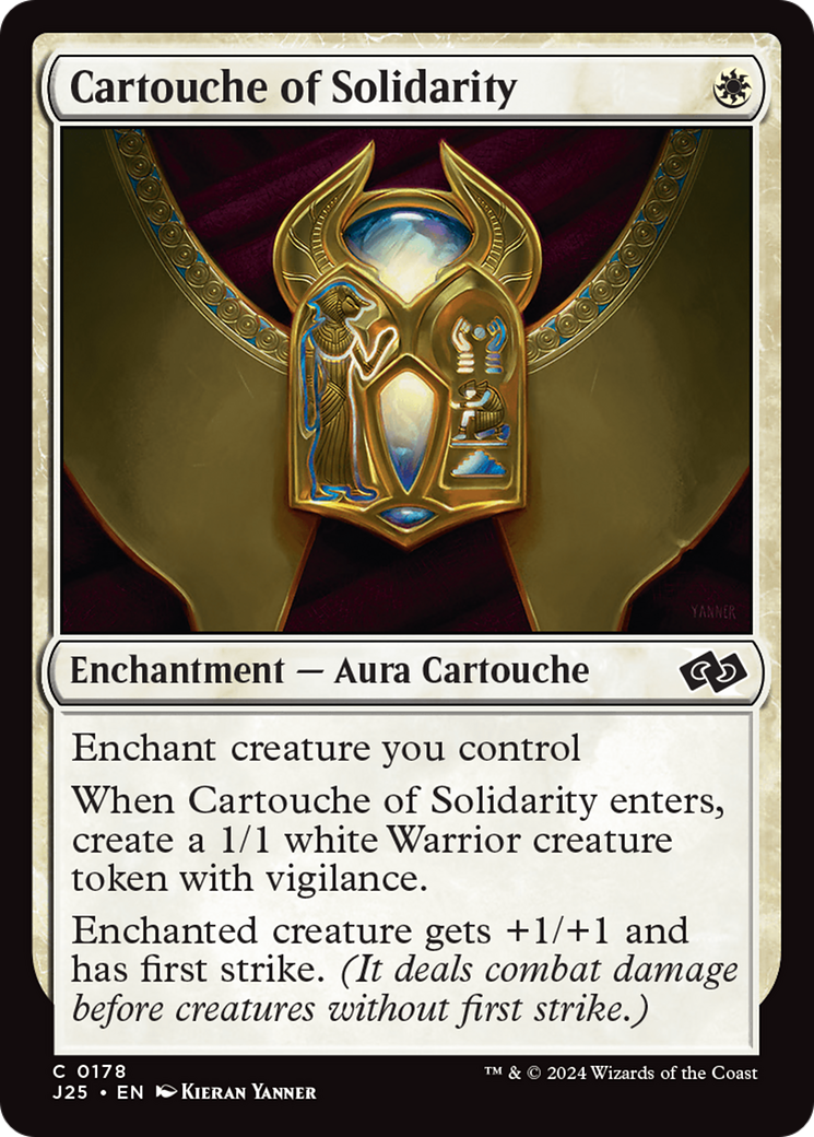 Cartouche of Solidarity [Foundations Jumpstart] | Enigma On Main