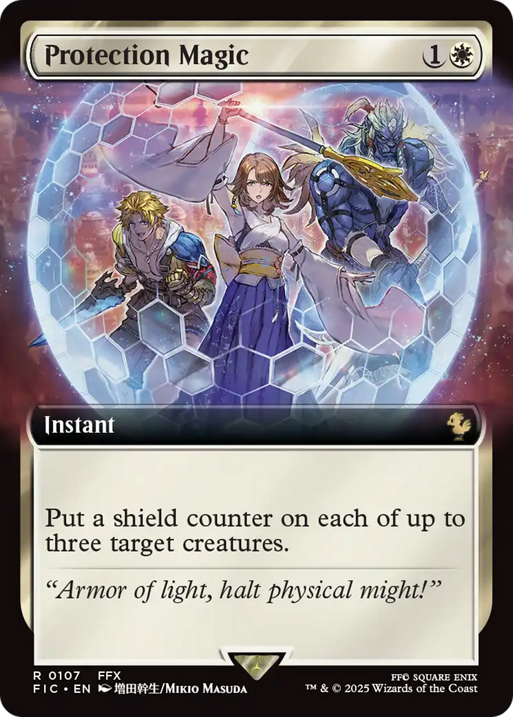 Protection Magic (Extended Art) [FINAL FANTASY Commander] | Enigma On Main