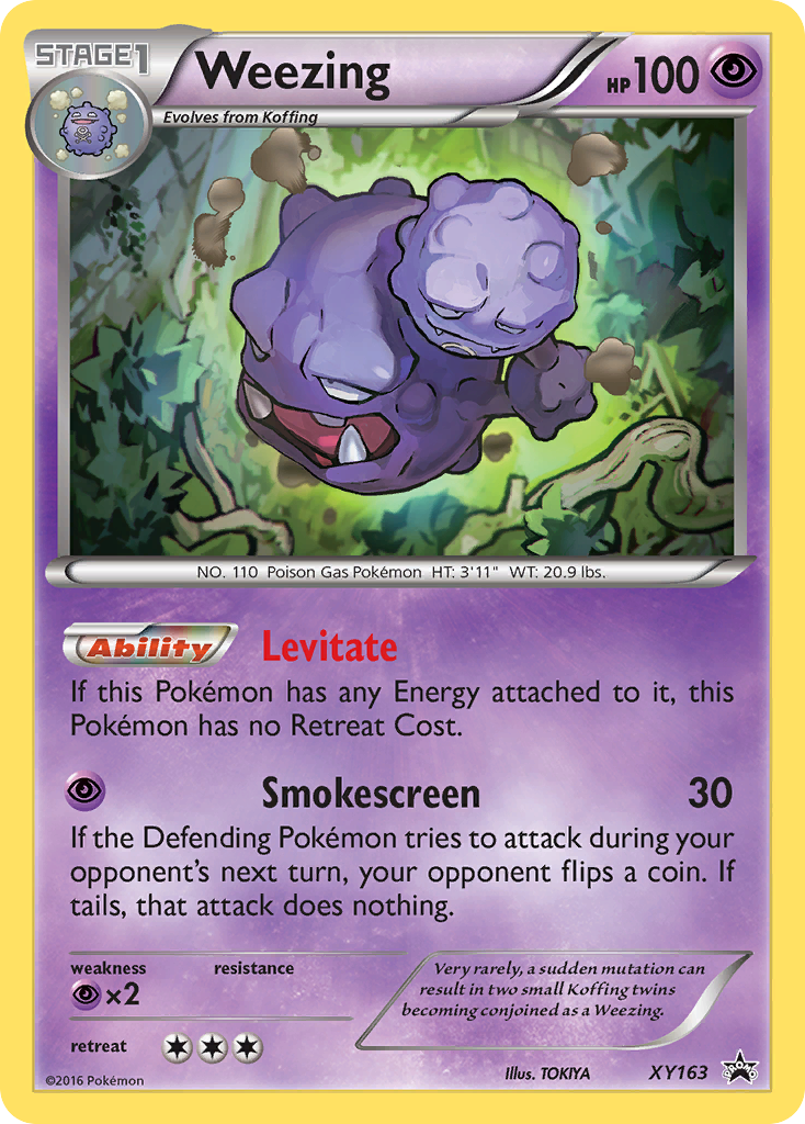 Weezing (XY163) [XY: Black Star Promos] | Enigma On Main