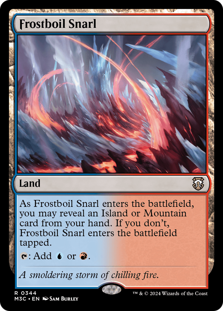 Frostboil Snarl [Modern Horizons 3 Commander] | Enigma On Main