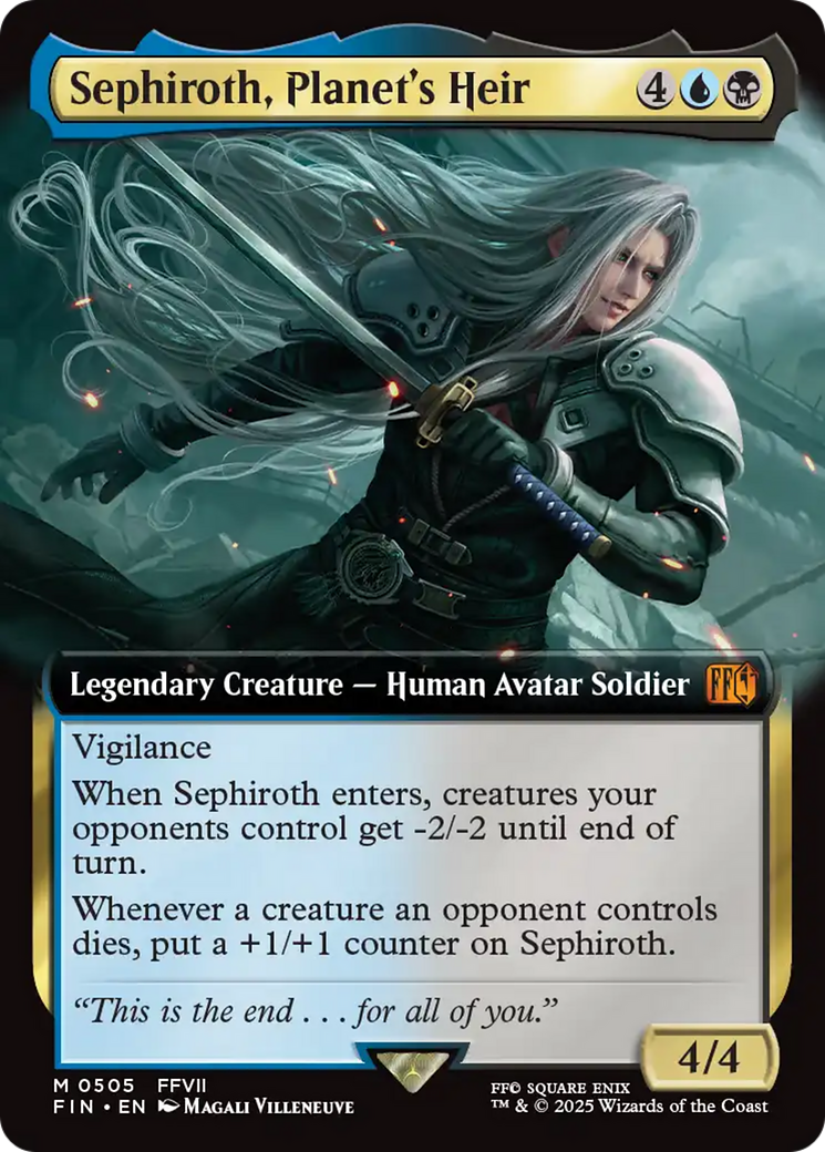 Sephiroth, Planet's Heir (Extended Art) [FINAL FANTASY] | Enigma On Main