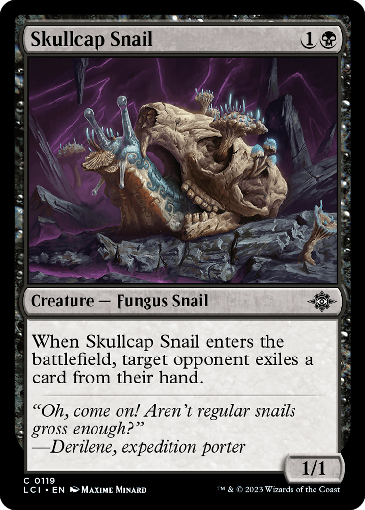 Skullcap Snail [The Lost Caverns of Ixalan] | Enigma On Main