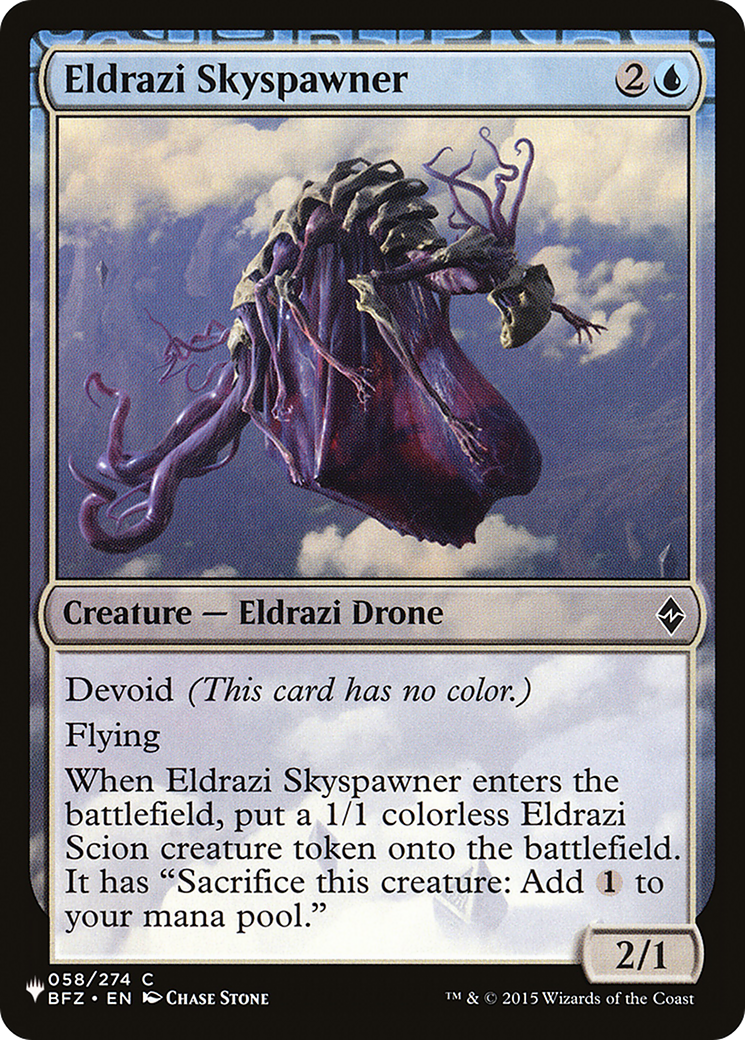 Eldrazi Skyspawner [The List Reprints] | Enigma On Main