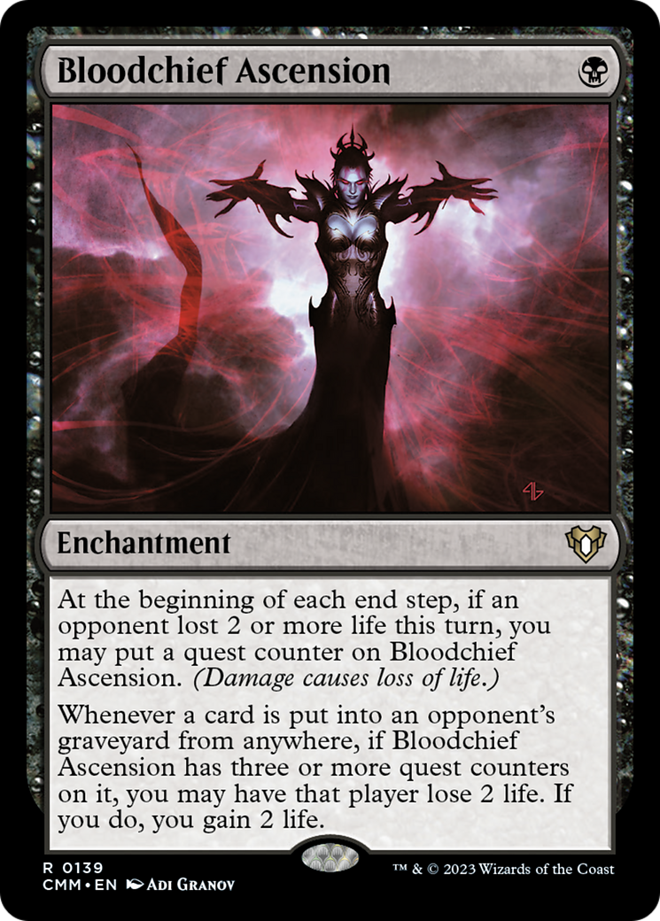 Bloodchief Ascension [Commander Masters] | Enigma On Main