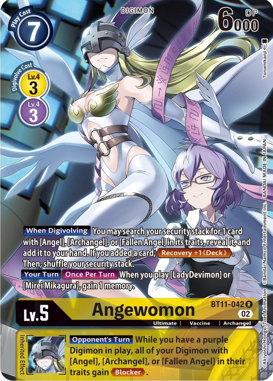 Angewomon [BT11-042] (Alternate Art) [Dimensional Phase] | Enigma On Main