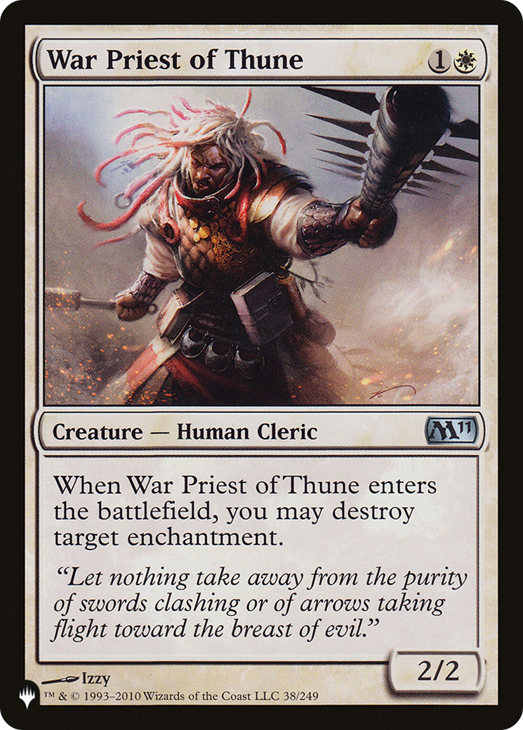 War Priest of Thune [The List Reprints] | Enigma On Main