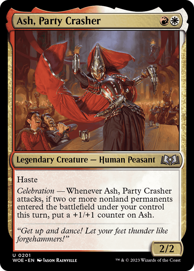 Ash, Party Crasher [Wilds of Eldraine] | Enigma On Main