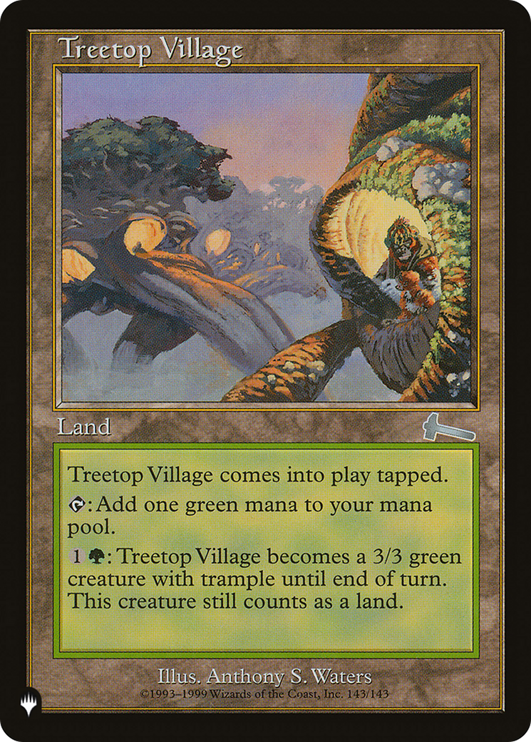 Treetop Village [The List Reprints] | Enigma On Main