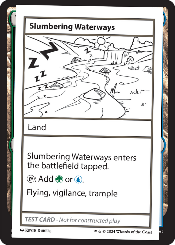 Slumbering Waterways [Mystery Booster 2 Playtest Cards] | Enigma On Main