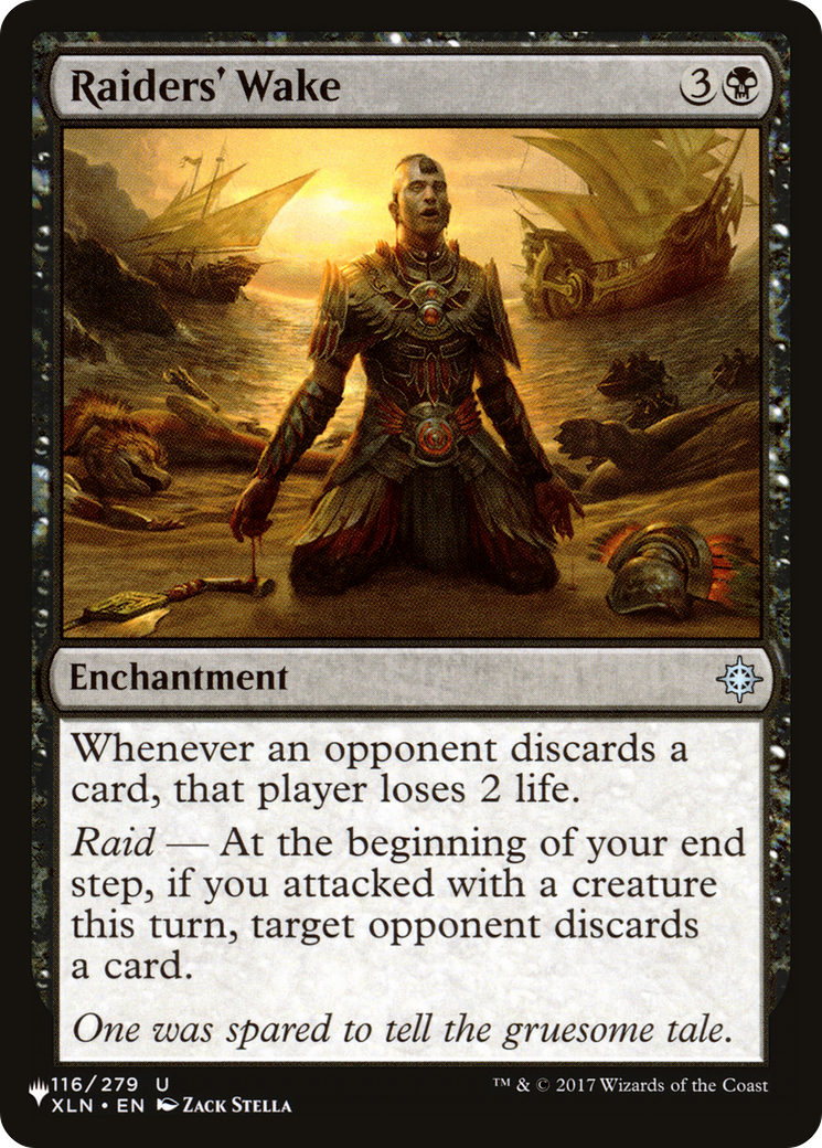Raiders' Wake [The List] | Enigma On Main