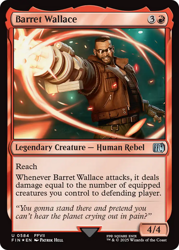 Barret Wallace (Surge Foil) [FINAL FANTASY] | Enigma On Main