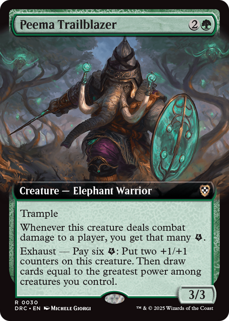 Peema Trailblazer (Extended Art) [Aetherdrift Commander] | Enigma On Main