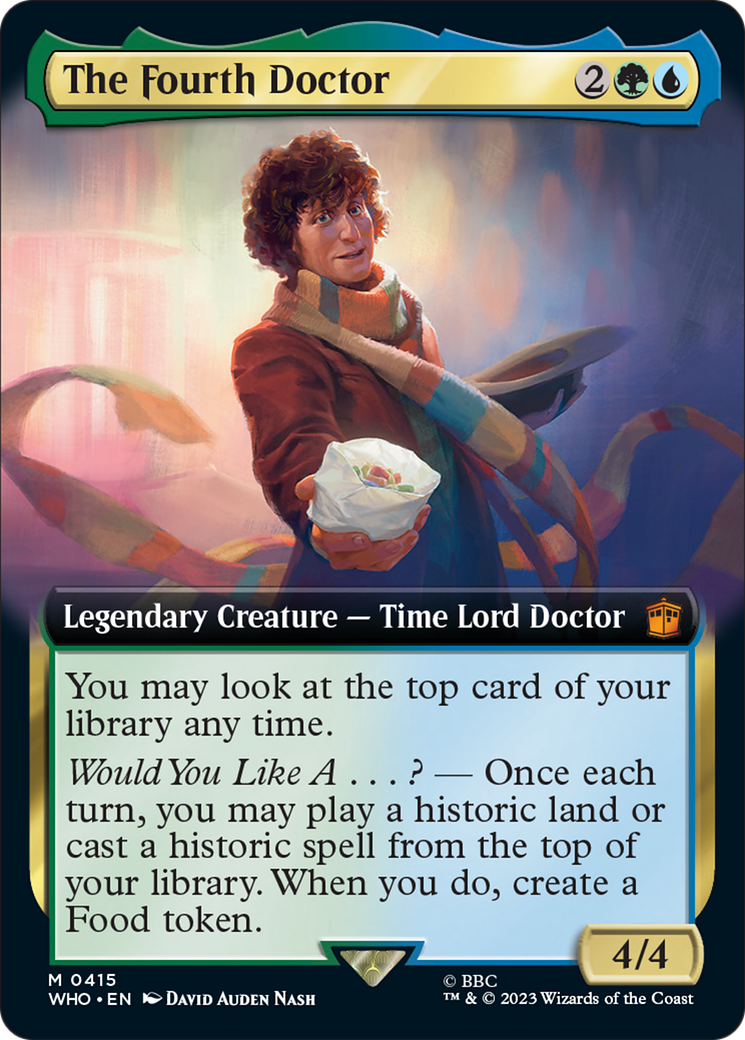 The Fourth Doctor (Extended Art) [Doctor Who] | Enigma On Main