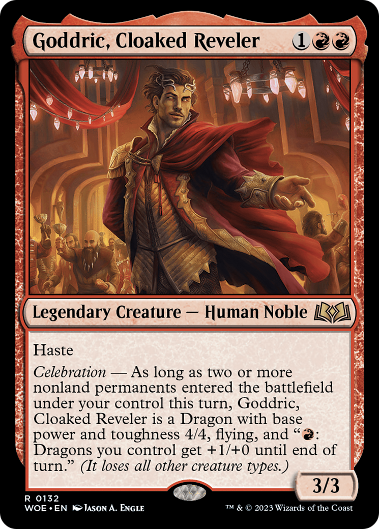 Goddric, Cloaked Reveler [Wilds of Eldraine] | Enigma On Main