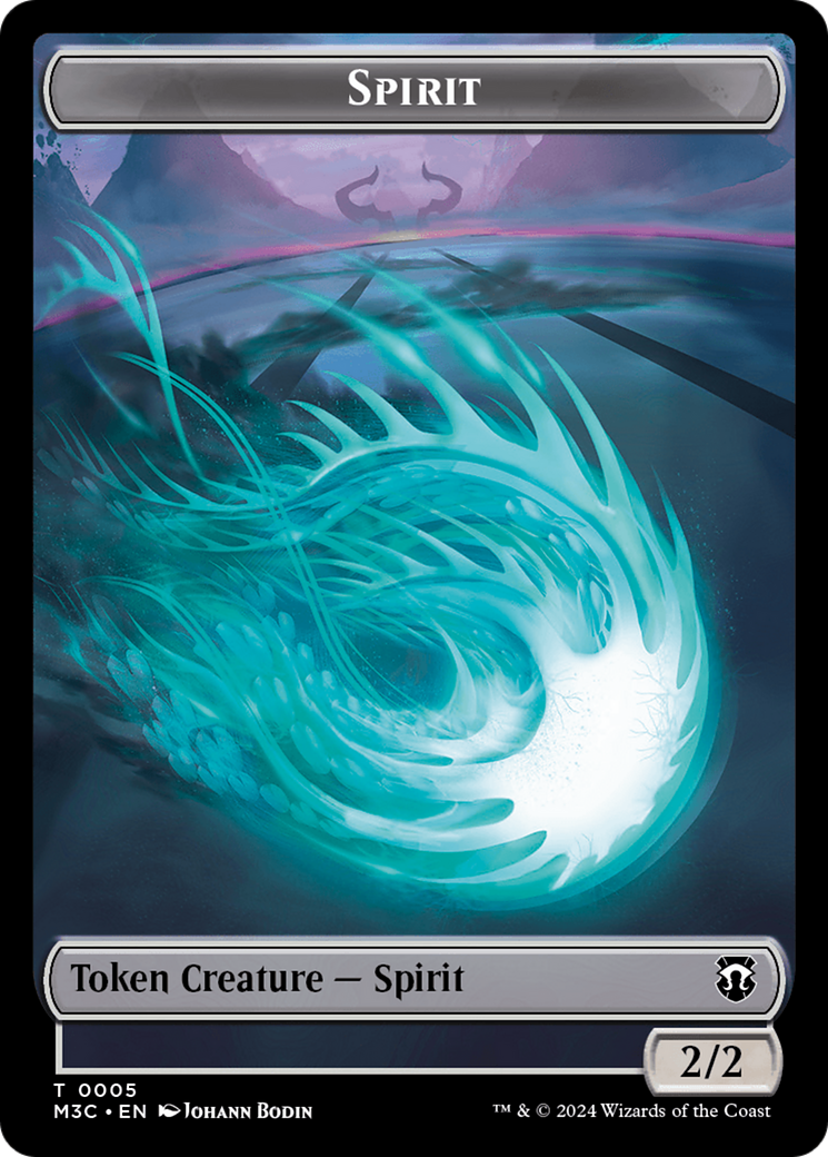 Eldrazi // Spirit Double-Sided Token [Modern Horizons 3 Commander Tokens] | Enigma On Main