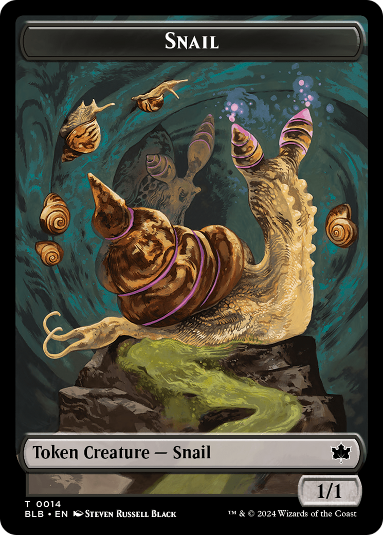 Snail Token [Bloomburrow Tokens] | Enigma On Main