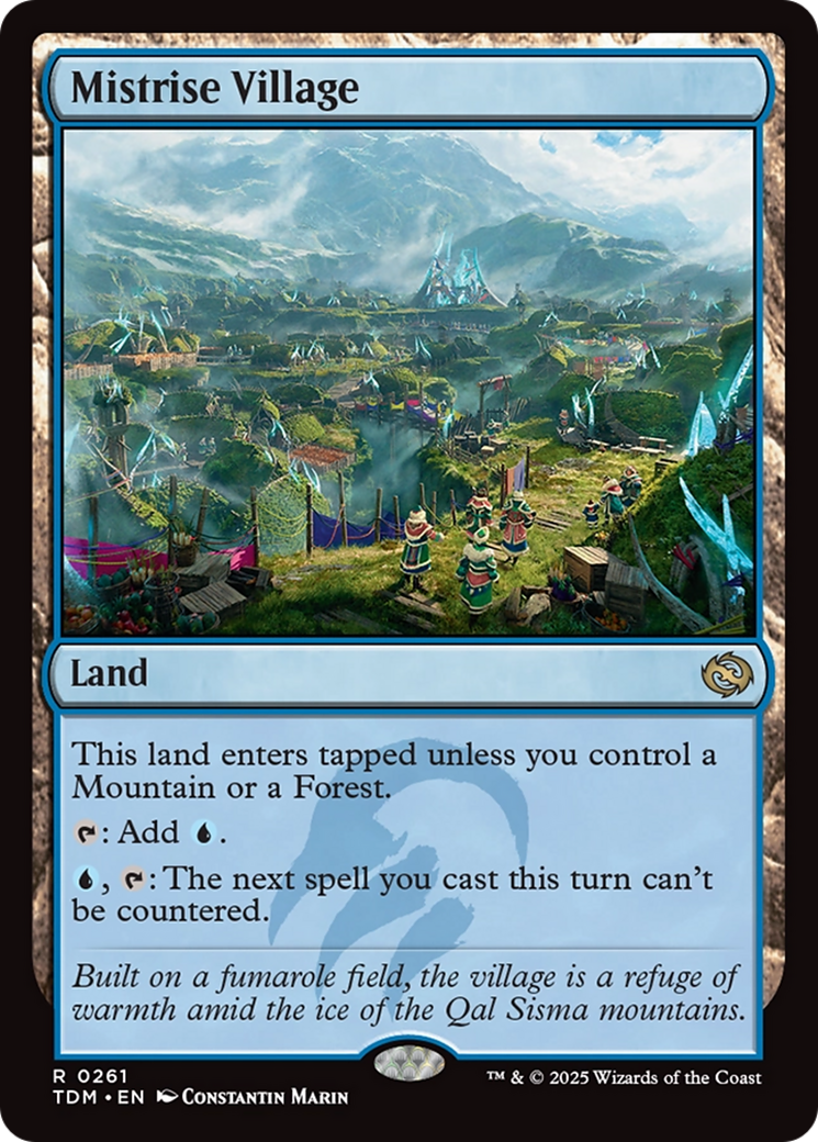 Mistrise Village [Tarkir: Dragonstorm] | Enigma On Main