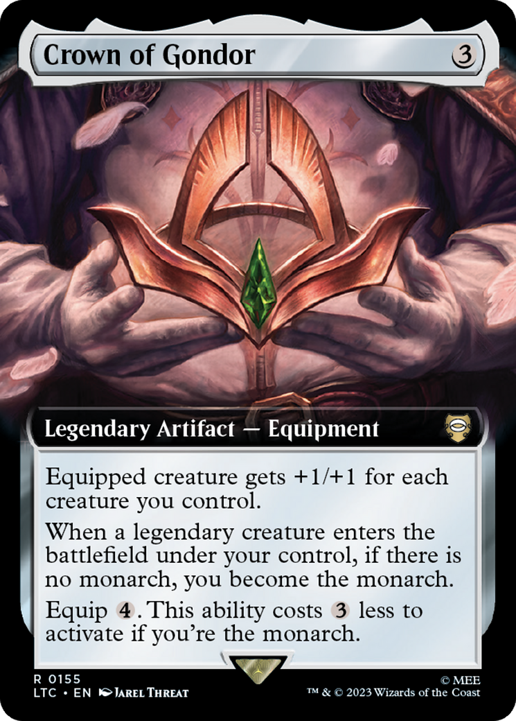 Crown of Gondor (Extended Art) [The Lord of the Rings: Tales of Middle-Earth Commander] | Enigma On Main