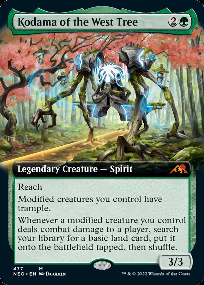 Kodama of the West Tree (Extended Art) [Kamigawa: Neon Dynasty] | Enigma On Main