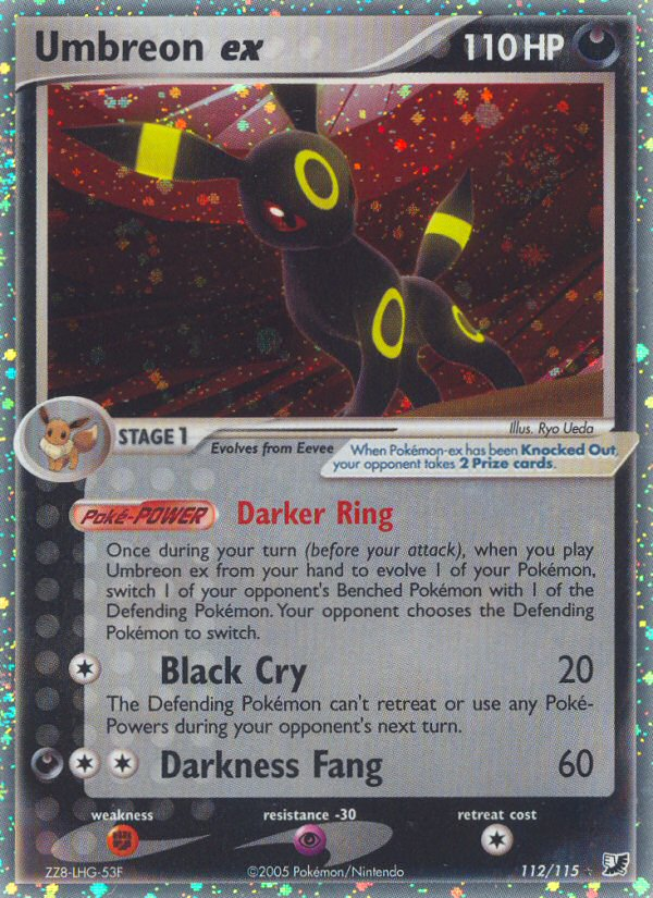 Umbreon ex (112/115) [EX: Unseen Forces] | Enigma On Main