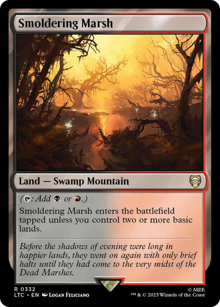 Smoldering Marsh [The Lord of the Rings: Tales of Middle-Earth Commander] | Enigma On Main