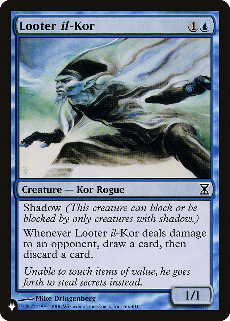 Looter il-Kor [The List Reprints] | Enigma On Main