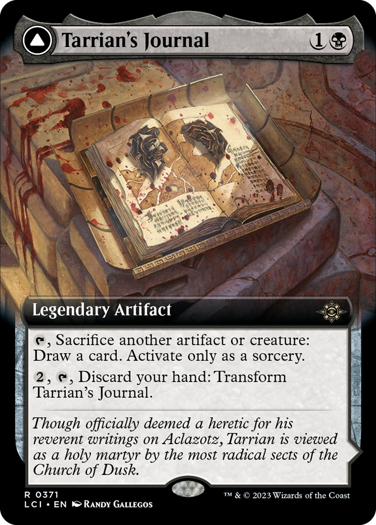 Tarrian's Journal // The Tomb of Aclazotz (Extended Art) [The Lost Caverns of Ixalan] | Enigma On Main