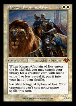 Ranger-Captain of Eos (Retro Foil Etched) [Modern Horizons] | Enigma On Main