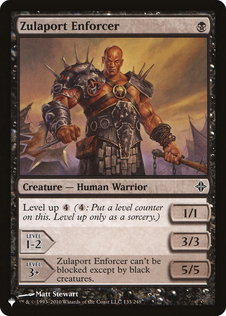 Zulaport Enforcer [The List Reprints] | Enigma On Main