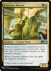 Conclave Mentor [The List Reprints] | Enigma On Main