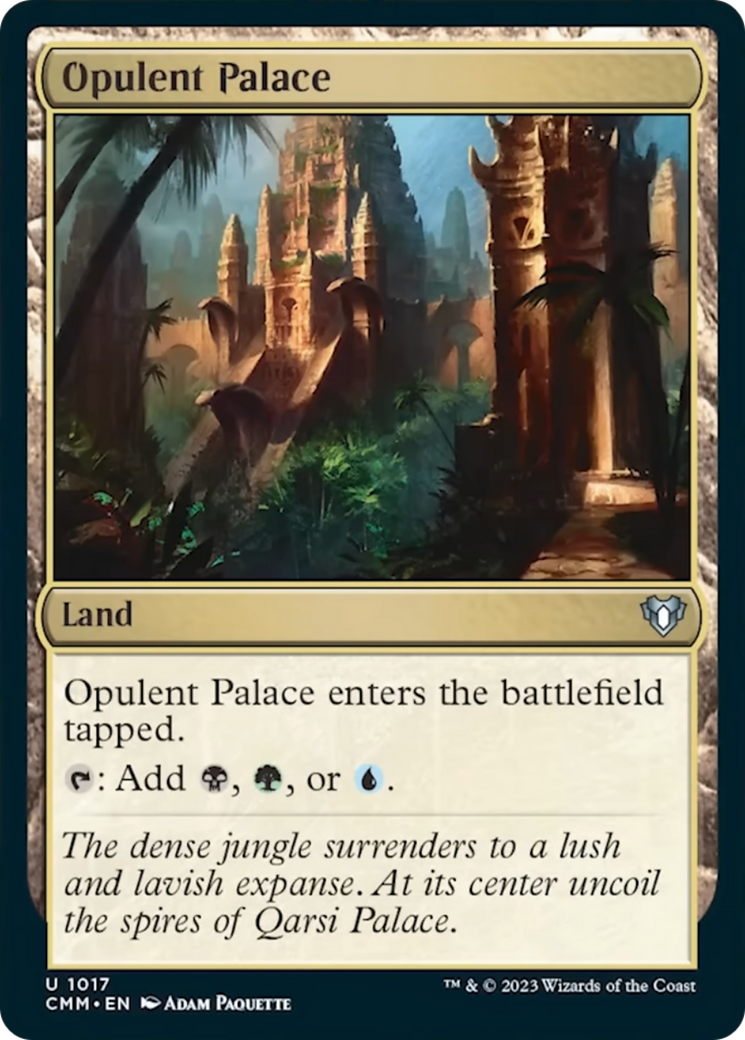 Opulent Palace [Commander Masters] | Enigma On Main