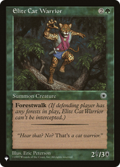 Elite Cat Warrior (Flavor Text) [The List Reprints] | Enigma On Main