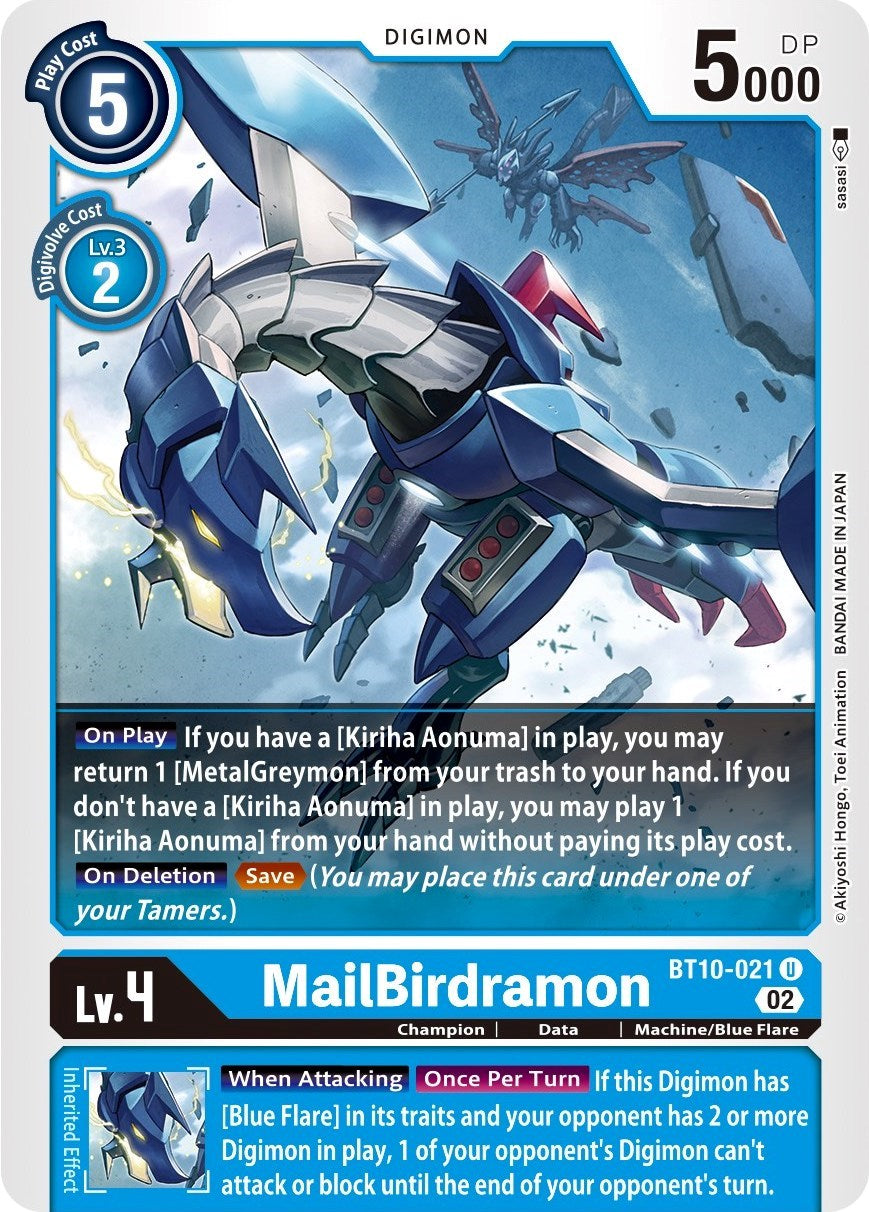 MailBirdramon [BT10-021] [Xros Encounter] | Enigma On Main