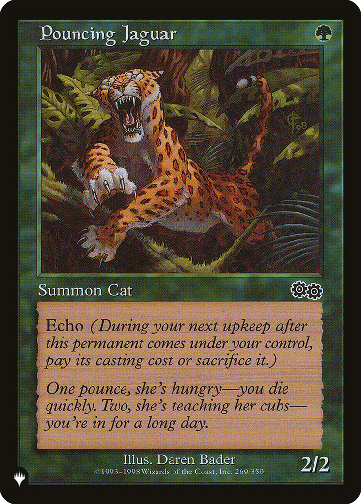 Pouncing Jaguar [The List] | Enigma On Main