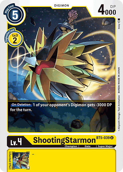 ShootingStarmon [BT5-039] [Battle of Omni] | Enigma On Main