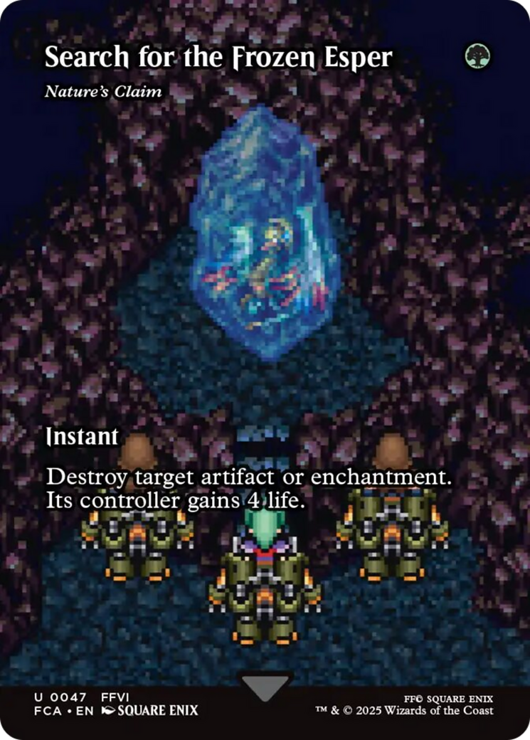 Search for the Frozen Esper - Nature's Claim (Showcase) [FINAL FANTASY : Through the Ages] | Enigma On Main