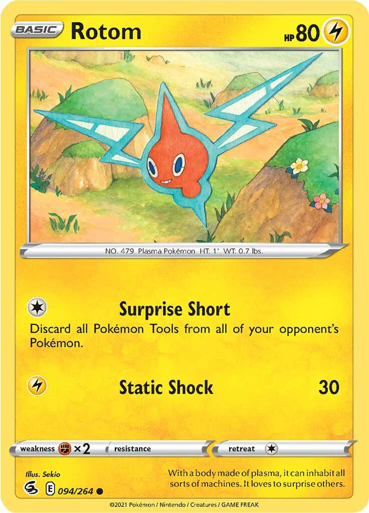 Rotom (094/264) [Sword & Shield: Fusion Strike] | Enigma On Main