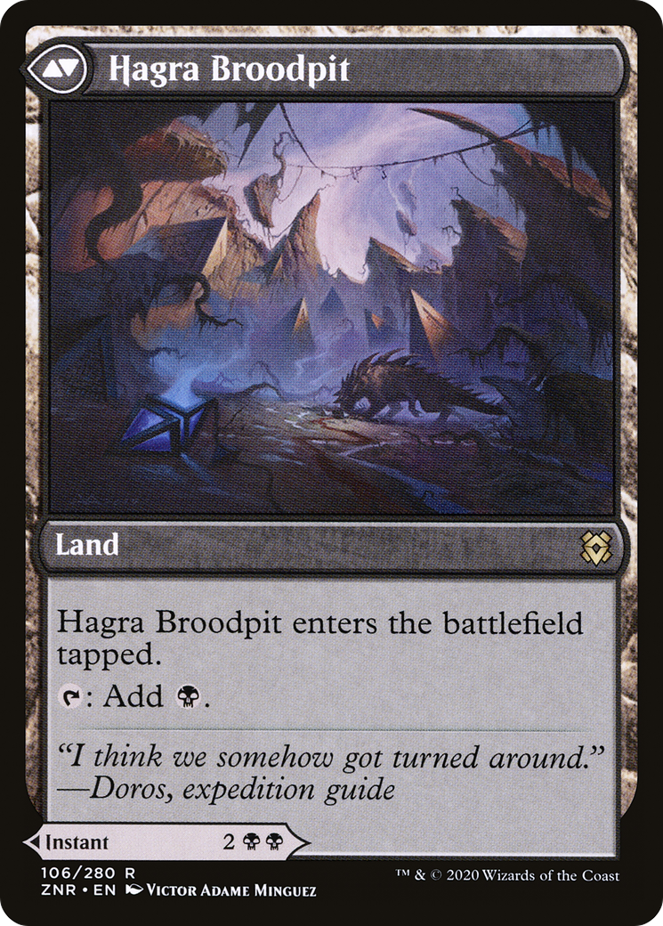 Hagra Mauling // Hagra Broodpit [Secret Lair: From Cute to Brute] | Enigma On Main